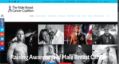 Desktop Screenshot of malebreastcancercoalition.org